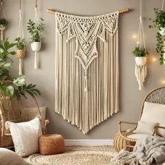Abażur z makramy DIY: Stwórz unikalny dodatek krok po kroku!
