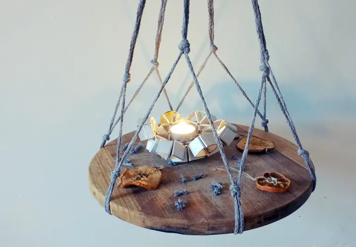 Kwietnik na ścianę DIY: Makrama, drewno, upcykling pełny poradnik