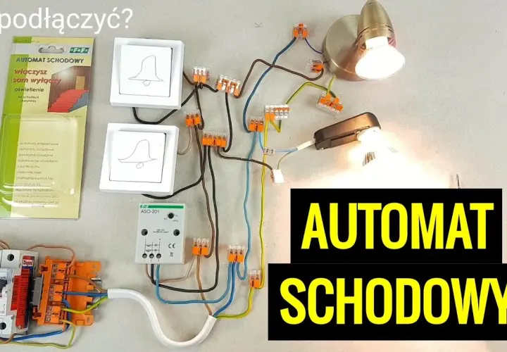 Jak podłączyć oświetlenie schodowe z 2 czujnikami? Poradnik DIY