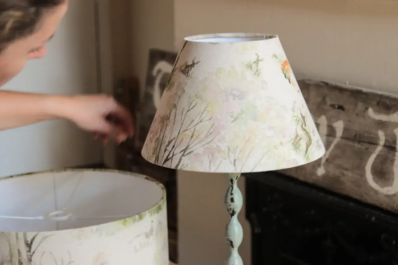 ozdobne abażury DIY