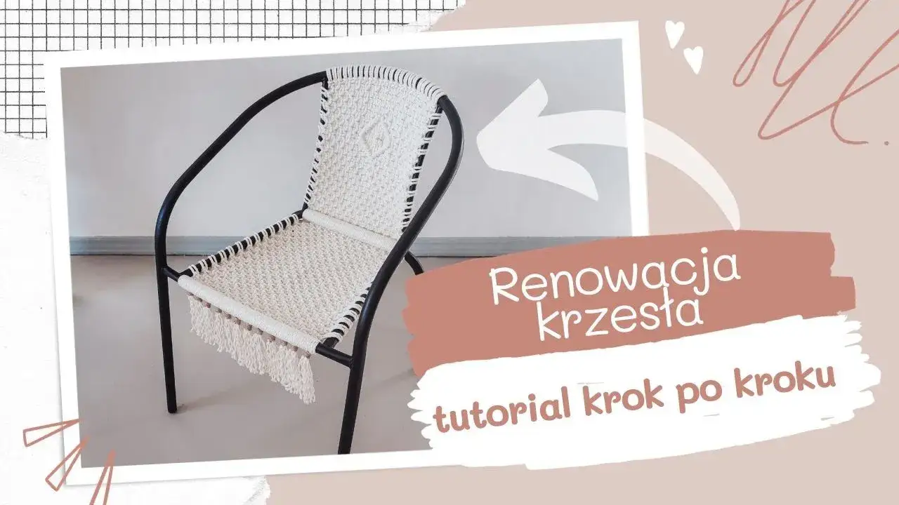 Narzędzia do naprawy krzesła DIY