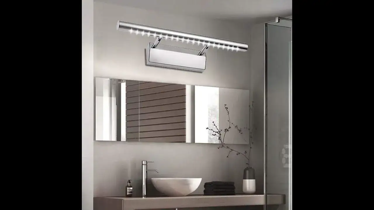 oświetlenie lustra w łazience kinkiety lampa LED